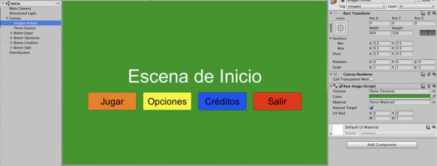 Unity: Escenas