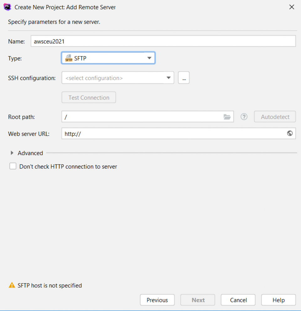06 Add remote server