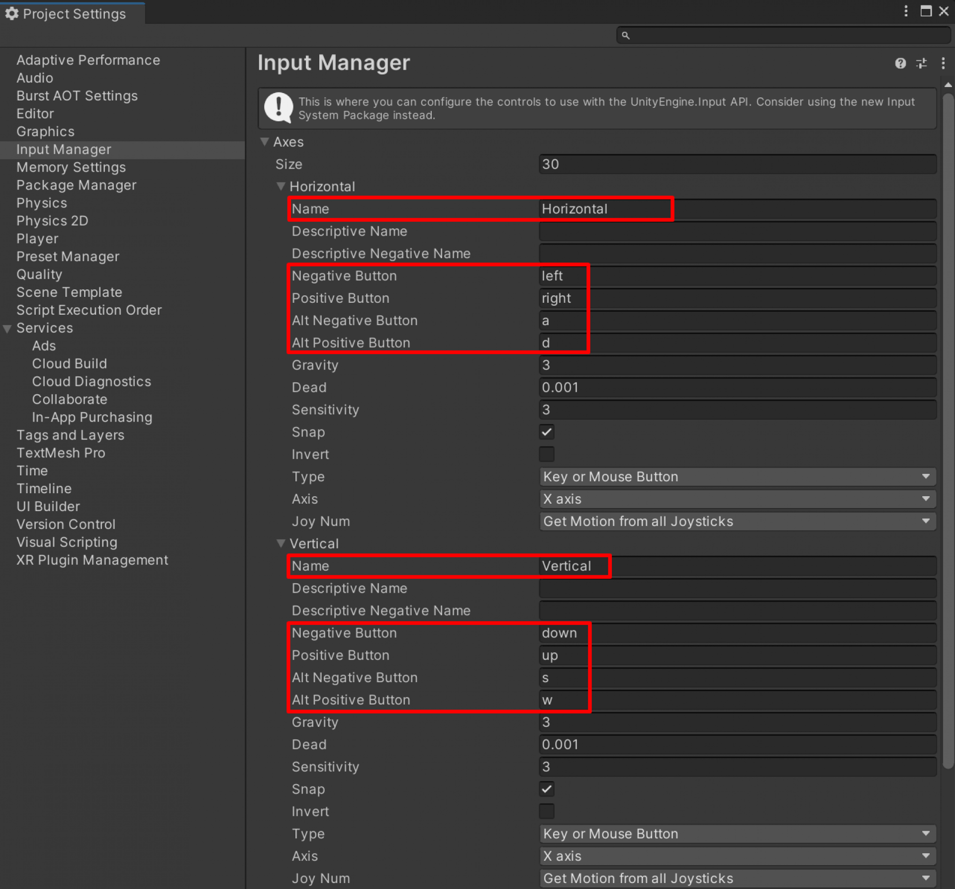 10 Unity 2D - Input manager