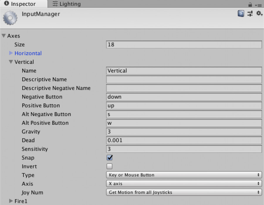 15. Input Manager