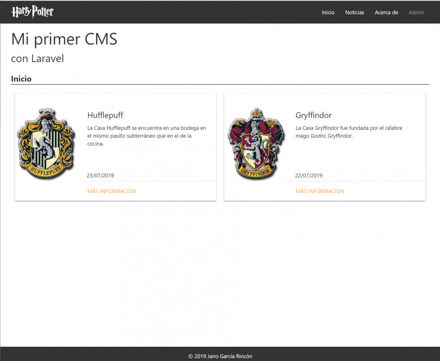 Laravel Home
