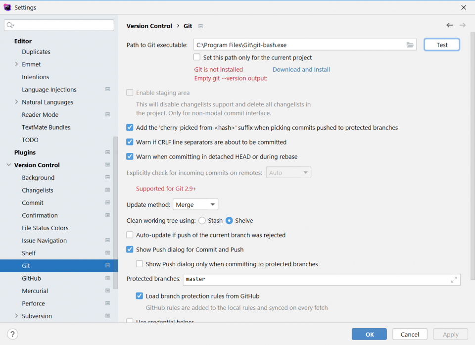 Version control Git